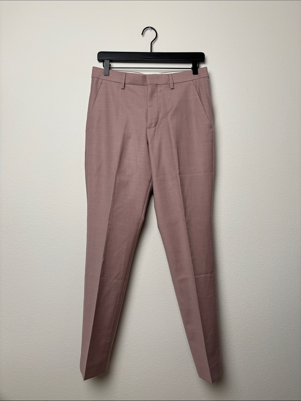 Express Men's Slim Fit Dress Pants - Dusty Rose